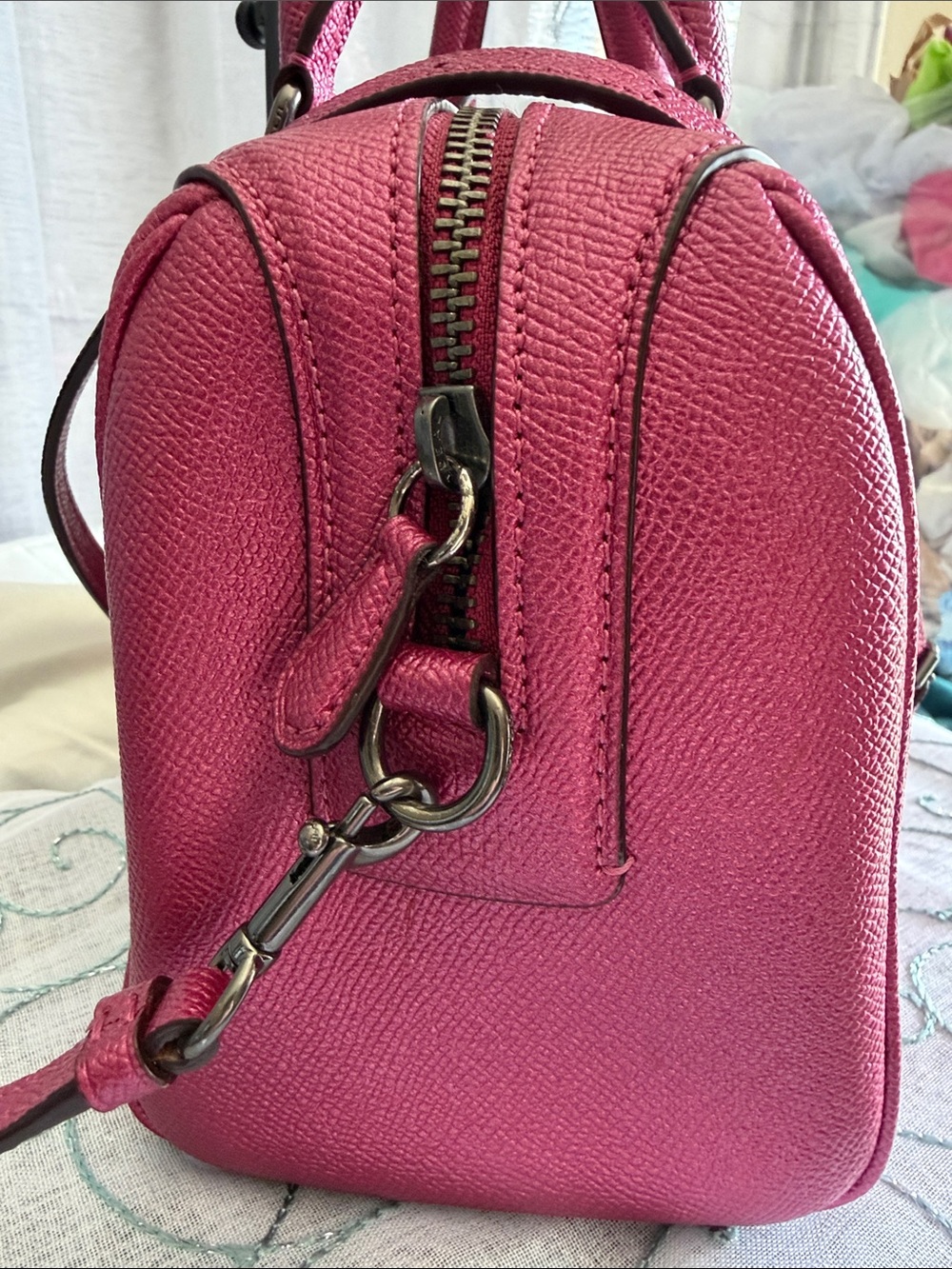 Coach NWOT Mini Bennet Satchel with Crossbody Strap - Picture 5 of 13